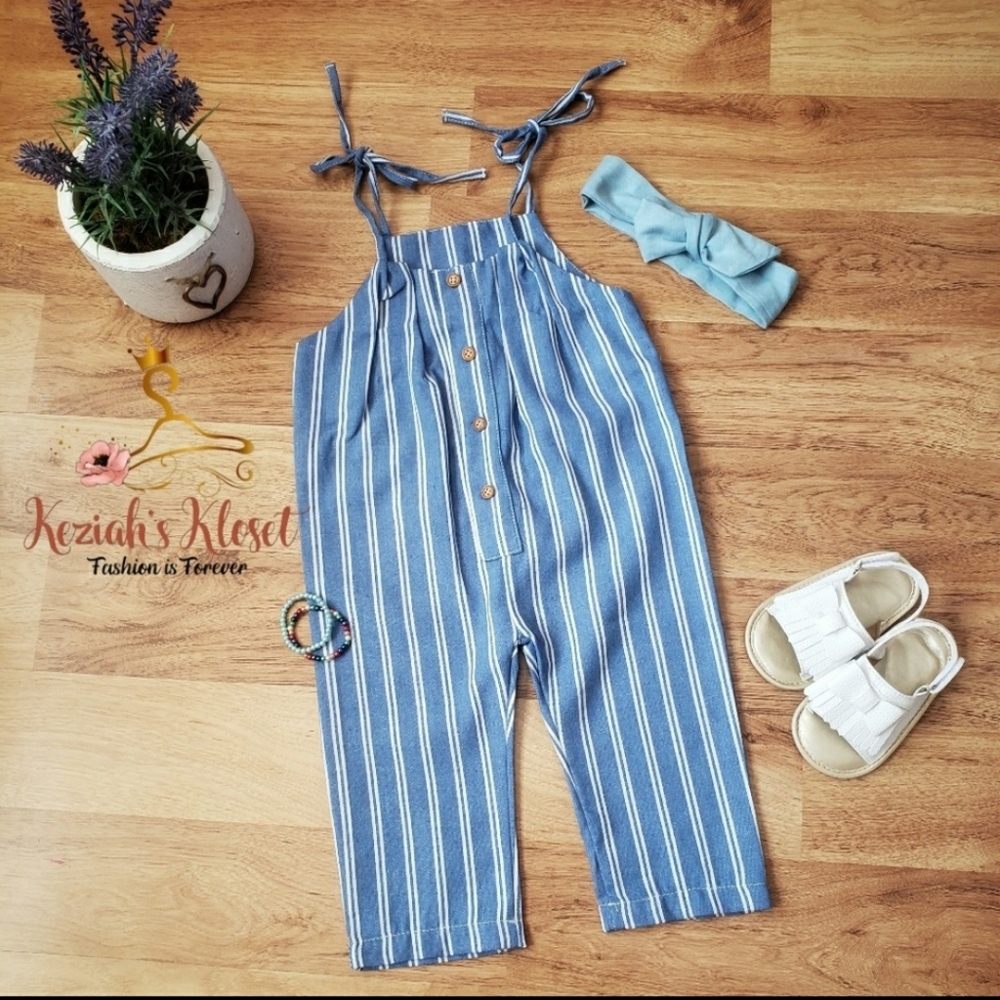 NEW Pinstripe  jumpsuit
